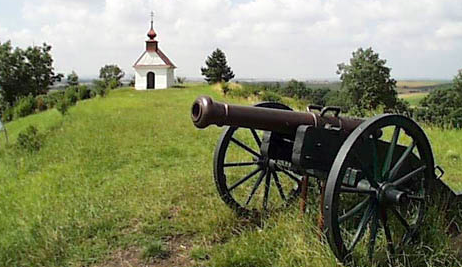 Santon a&nbsp;Mohyla míru u&nbsp;Slavkova - Austerlitz